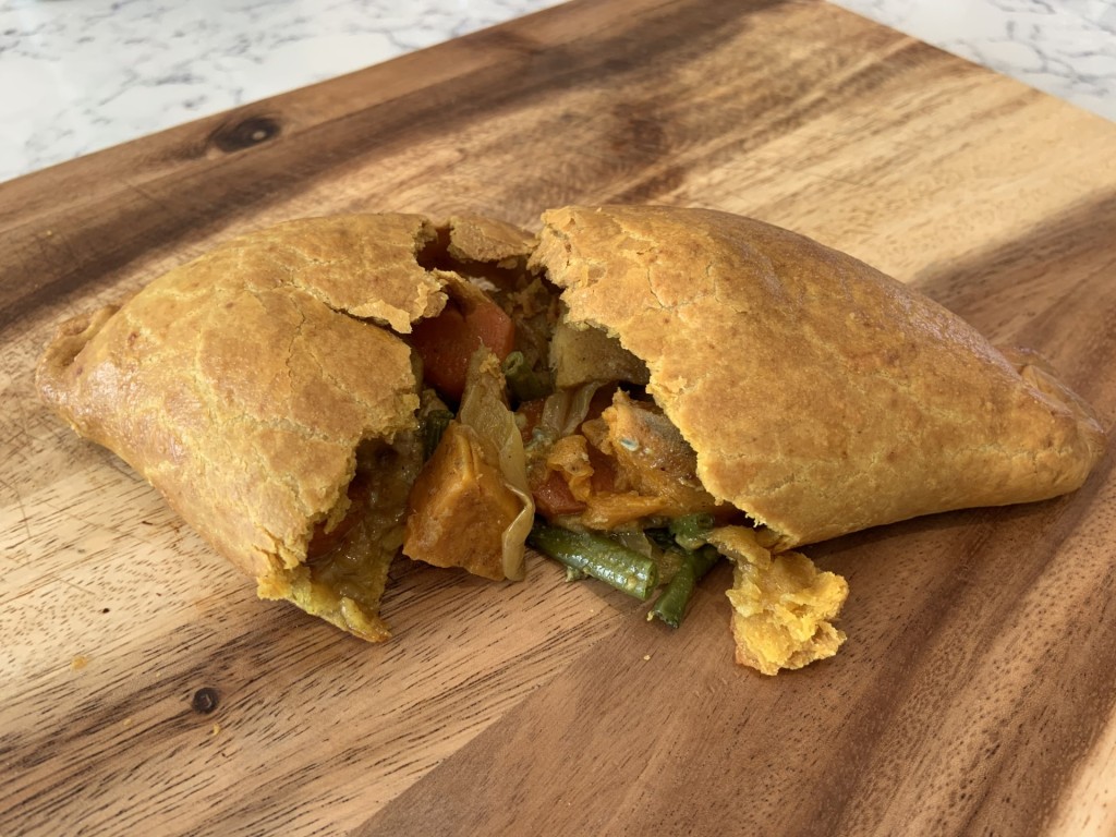 Vegetable Curry Pasty
