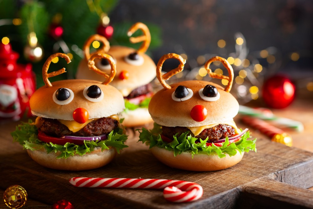Christmas Beef Burgers