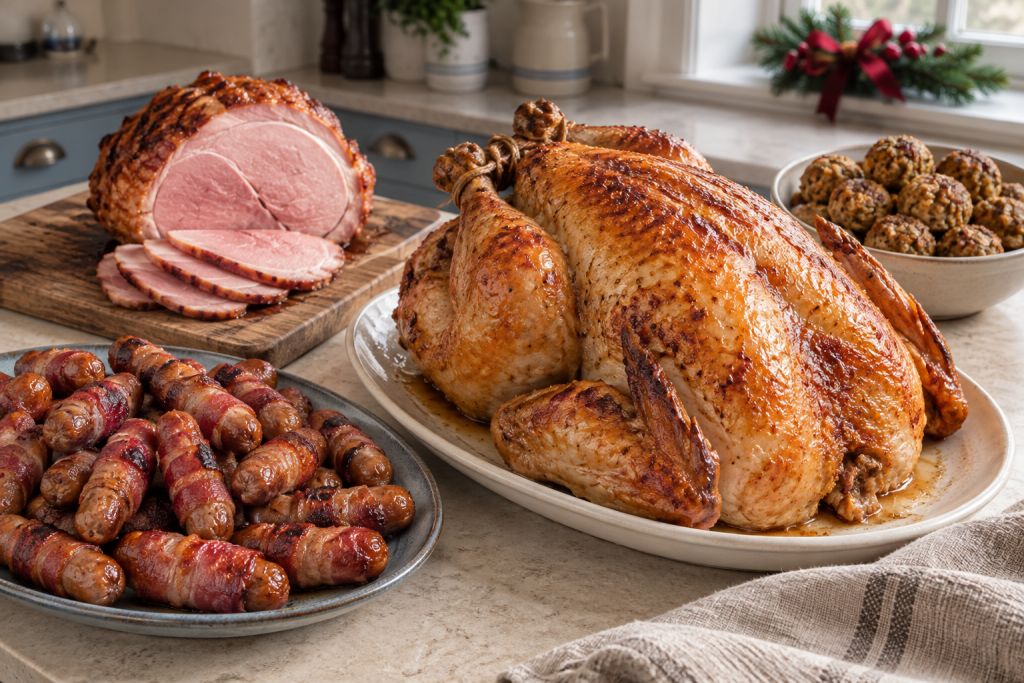 Bronze Turkey Christmas Banquet