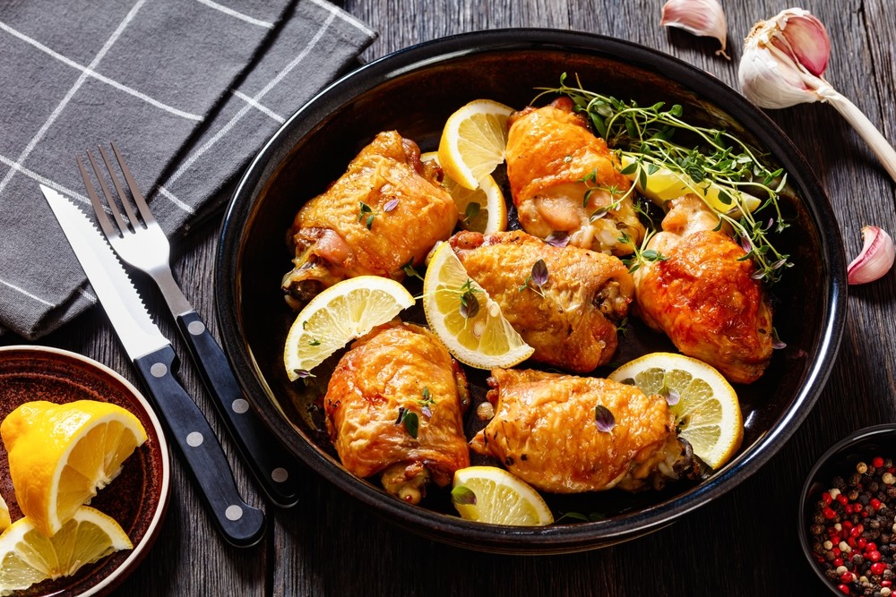 Chicken Thighs (Skin on, Bone in)
