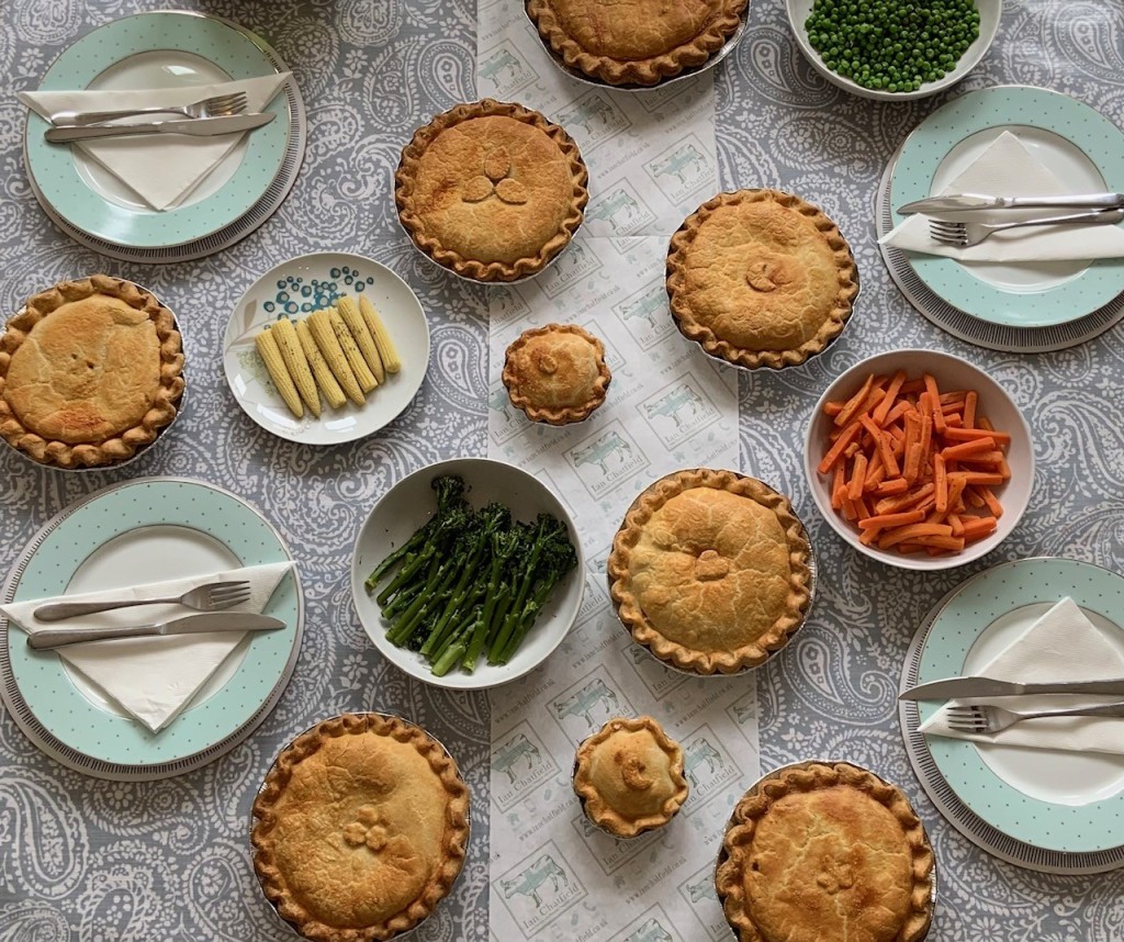 Chicken, Ham & Leek Pie