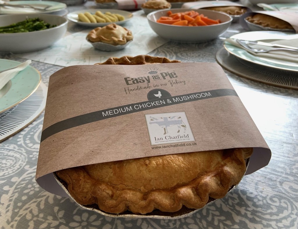 Chicken & Mushroom Pie