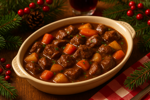Christmas Diced Beef