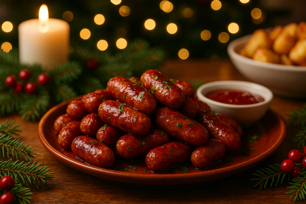 Christmas Cocktail Sausages