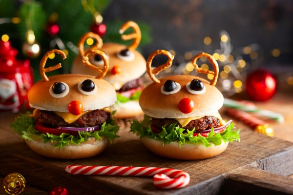 Christmas Beef Burgers