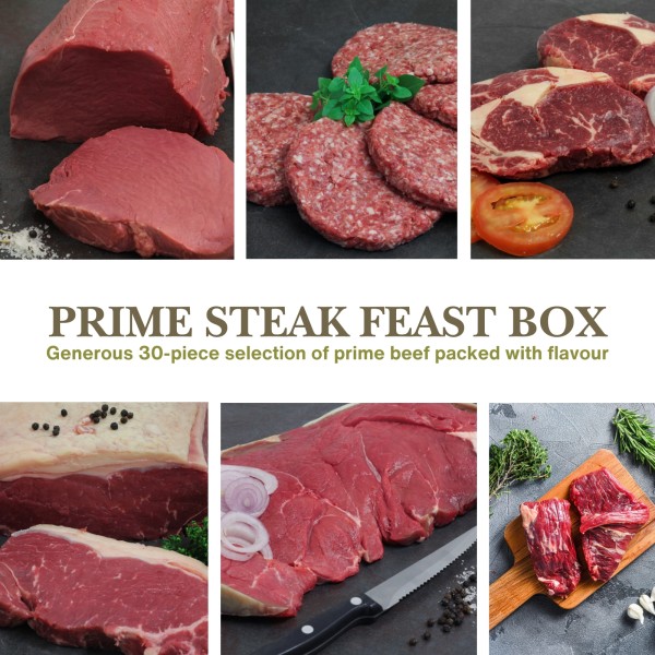 Prime Steak Feast Meat Box