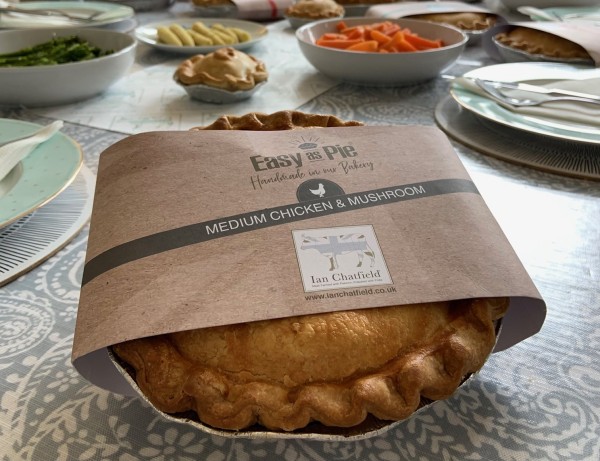 Chicken & Mushroom Pie